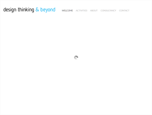 Tablet Screenshot of design-thinking.com