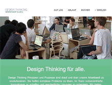 Tablet Screenshot of design-thinking.org